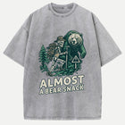 Almost A Bear Snack Vintage Hiking Graphic T-Shirt