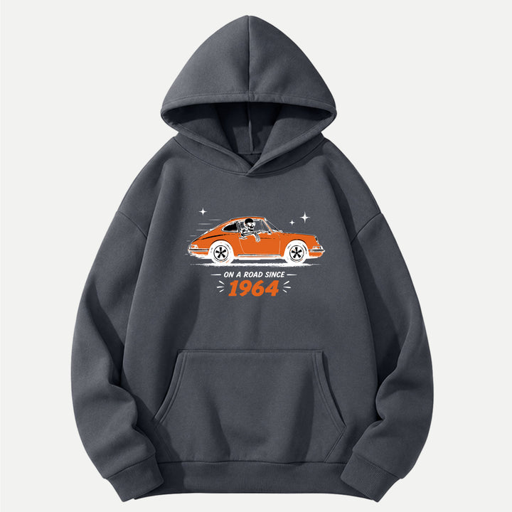 On A Road Since 1964 Vintage Sports Car Graphic T-Shirt