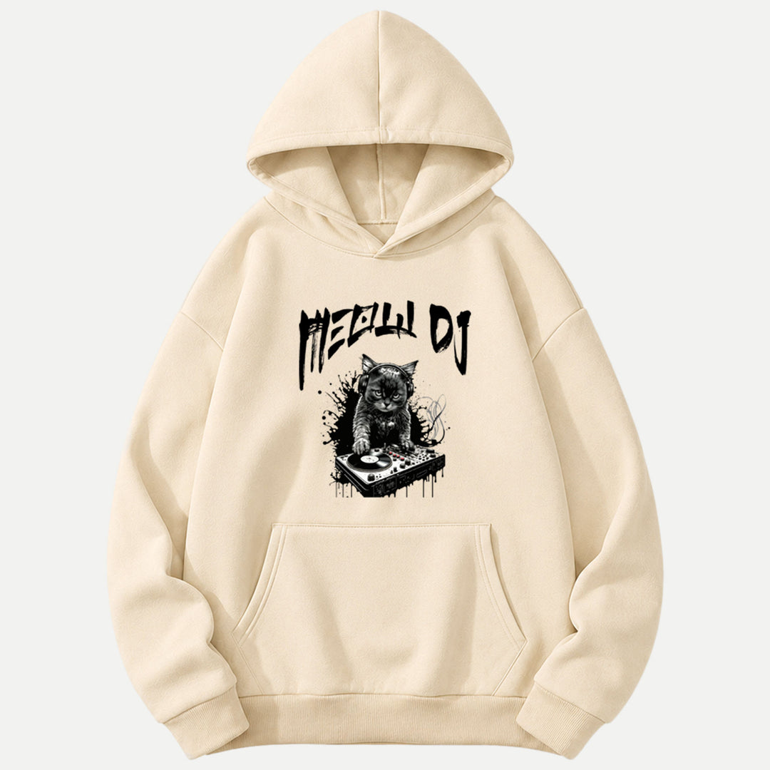 Meow DJ Cat T-Shirt