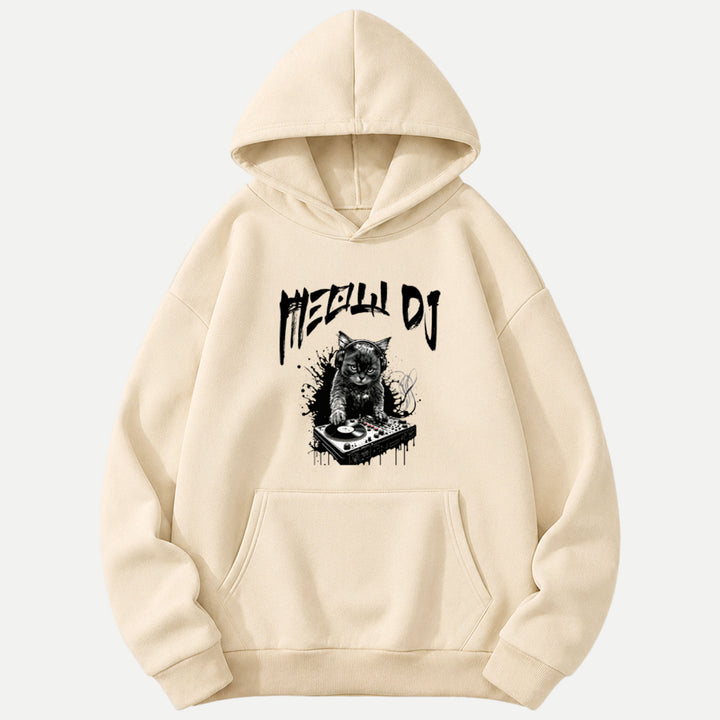 Meow DJ Cat T-Shirt