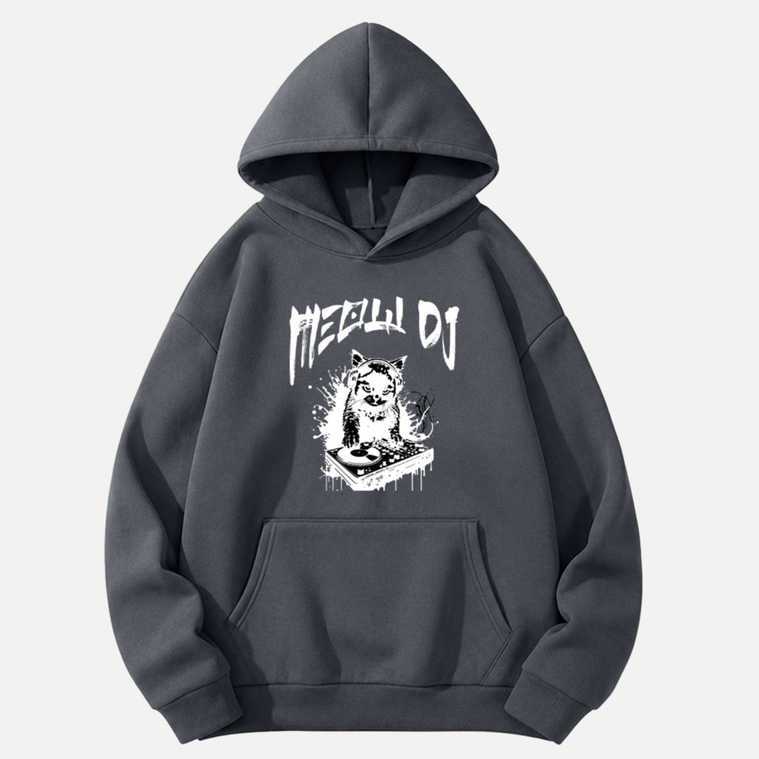 Meow DJ Cat T-Shirt