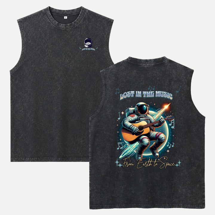 Lost in the Music Astronaut T-Shirt
