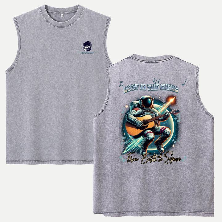 Lost in the Music Astronaut T-Shirt