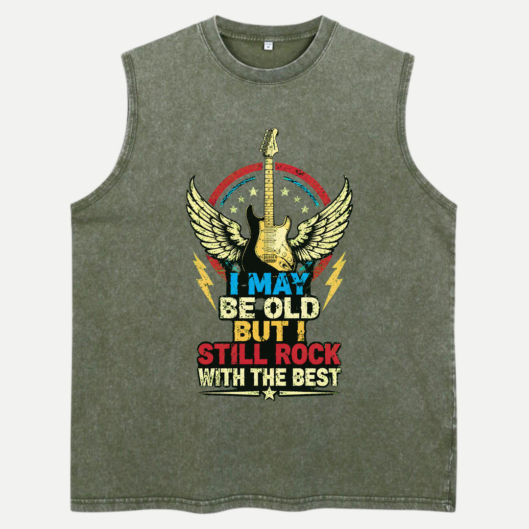 I May Be Old But I Still Rock Graphic T-Shirt