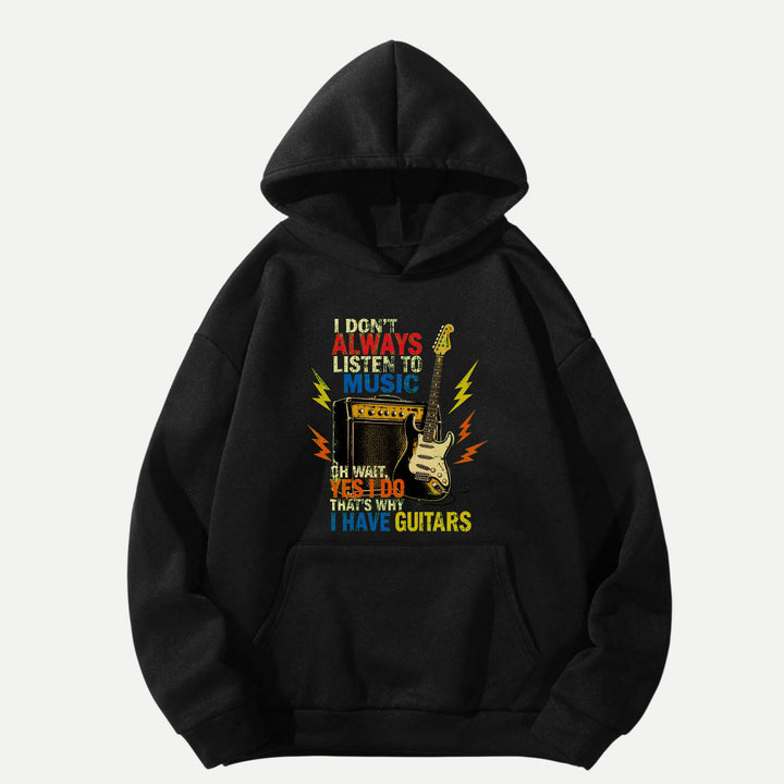 I Have Guitars Funny Music Graphic T-Shirt