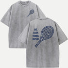 Eat Sleep Tennis Repeat Graphic T-Shirt