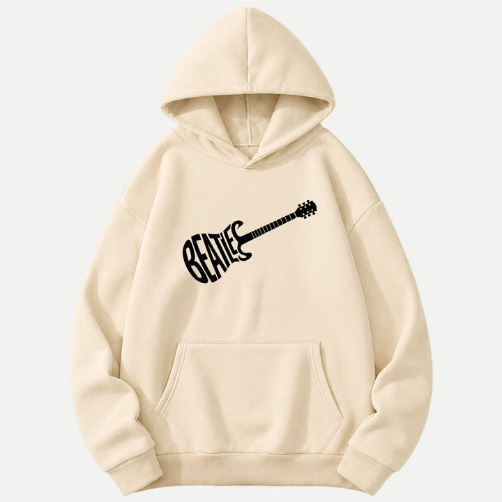 Retro Guitar Typography T-Shirt