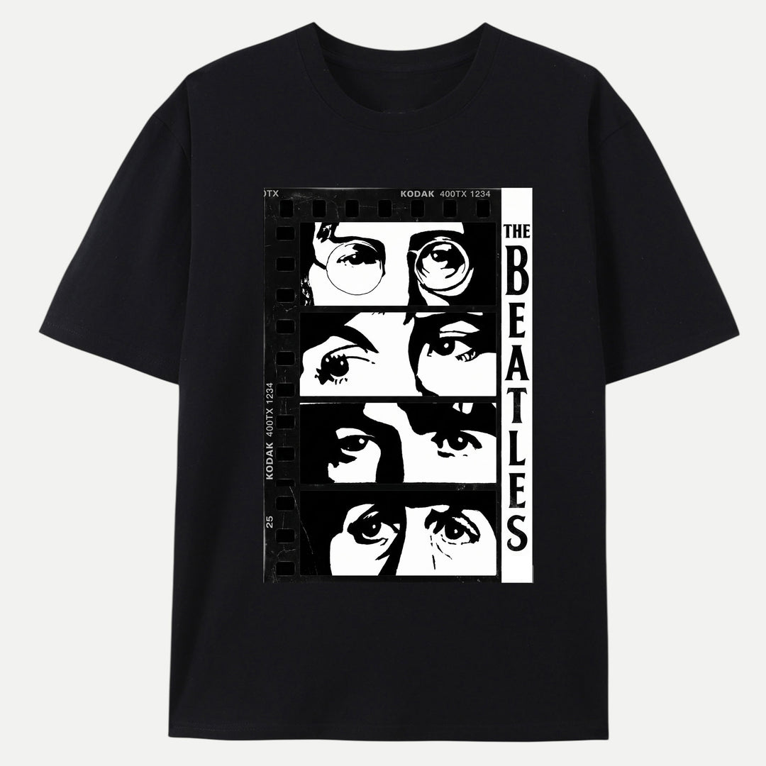 Retro Music Film Strip T-Shirt