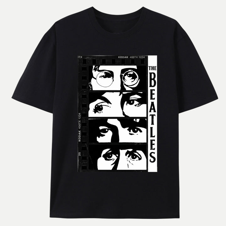 Retro Music Film Strip T-Shirt