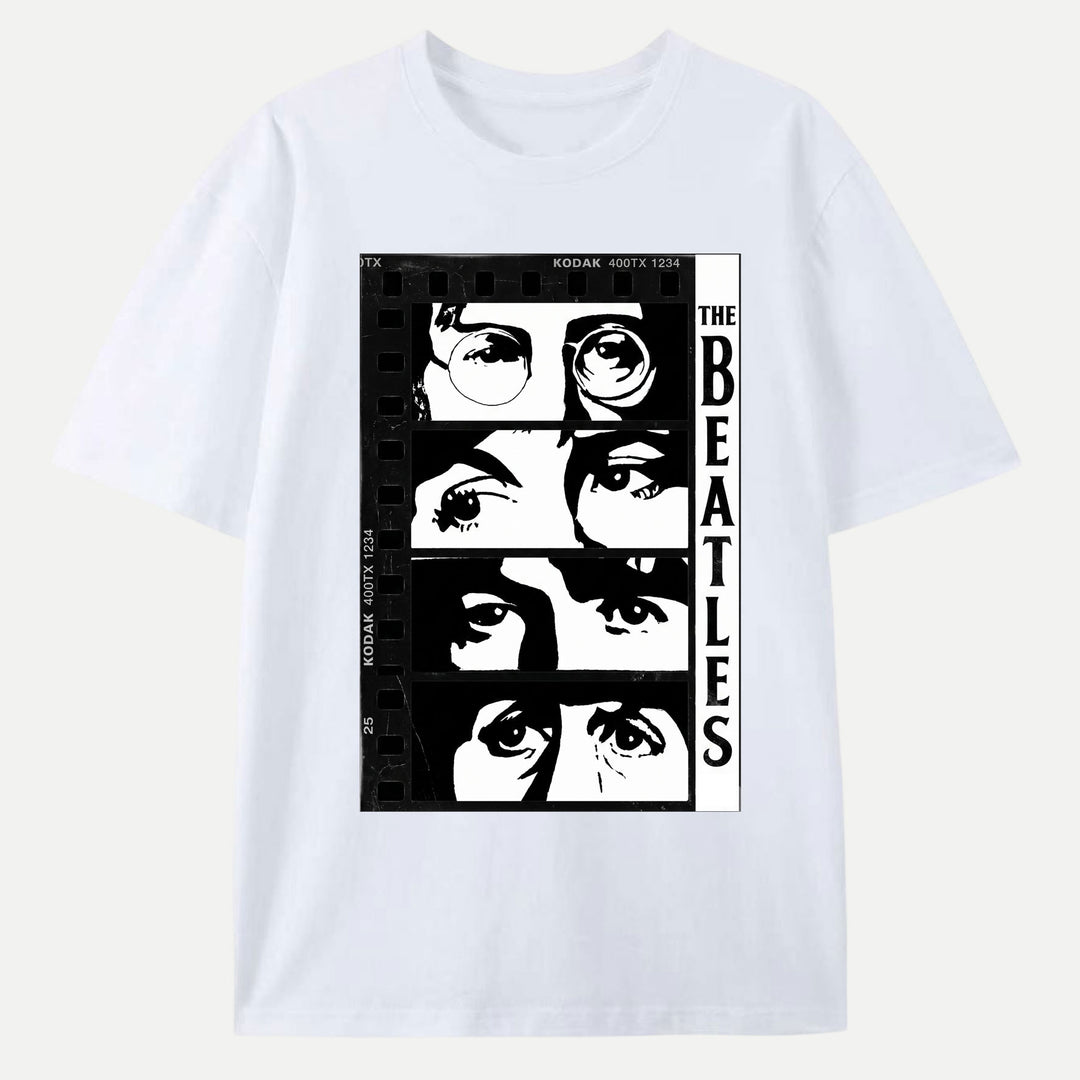 Retro Music Film Strip T-Shirt