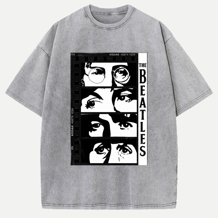 Retro Music Film Strip T-Shirt