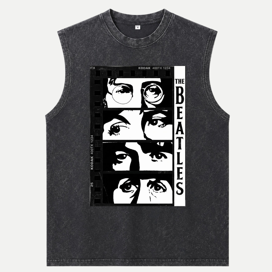 Retro Music Film Strip T-Shirt