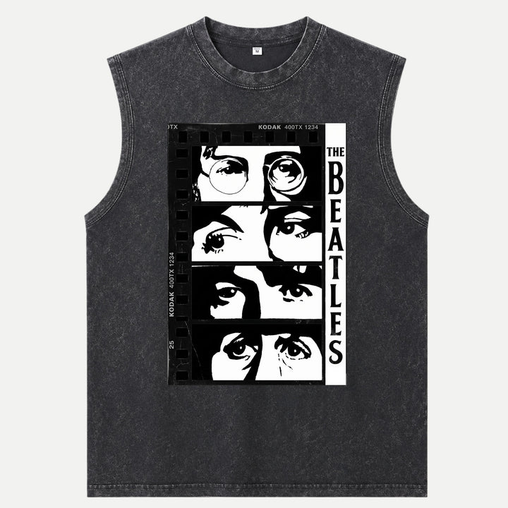 Retro Music Film Strip T-Shirt
