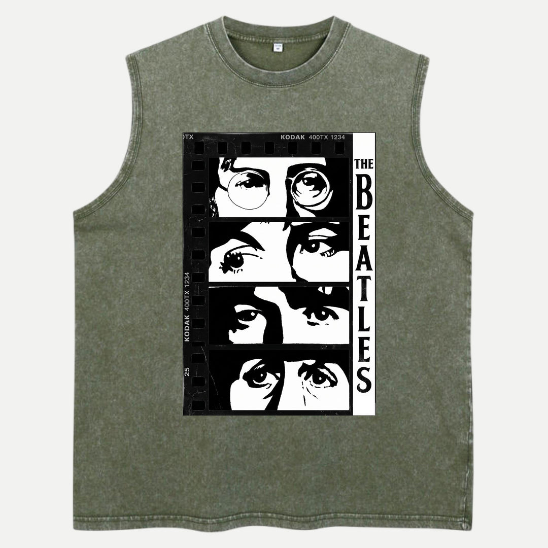 Retro Music Film Strip T-Shirt