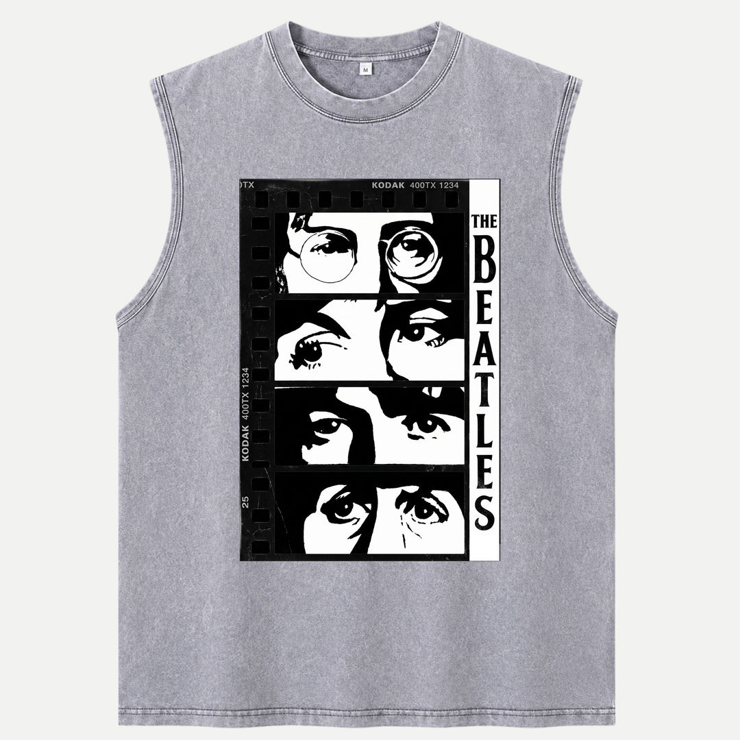 Retro Music Film Strip T-Shirt