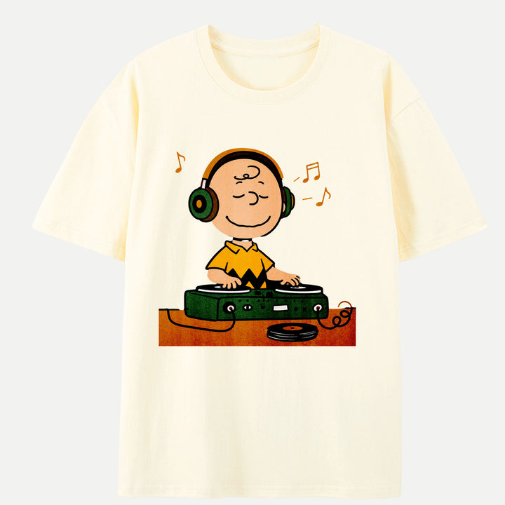Retro Cartoon DJ Hoodie