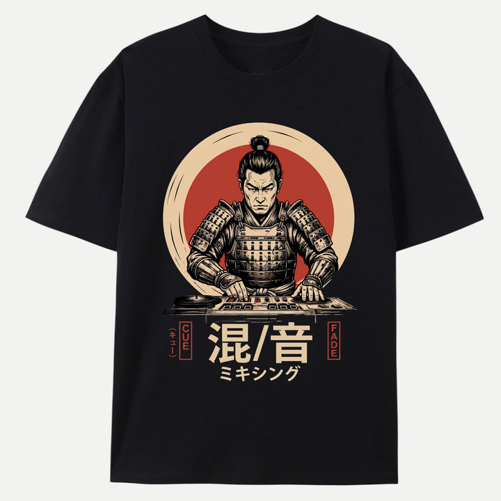 Japanese Samurai DJ T-Shir