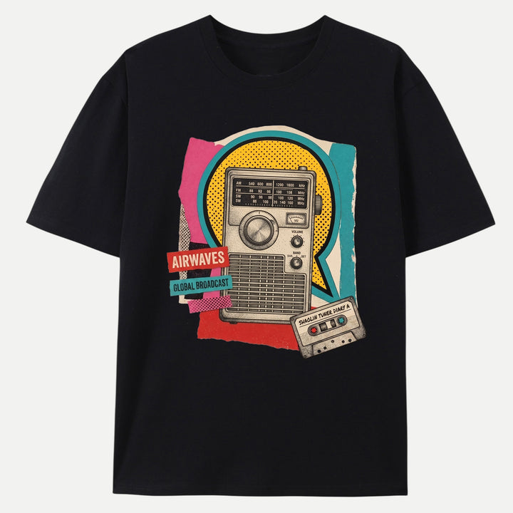 Retro Radio Cassette T-Shirt
