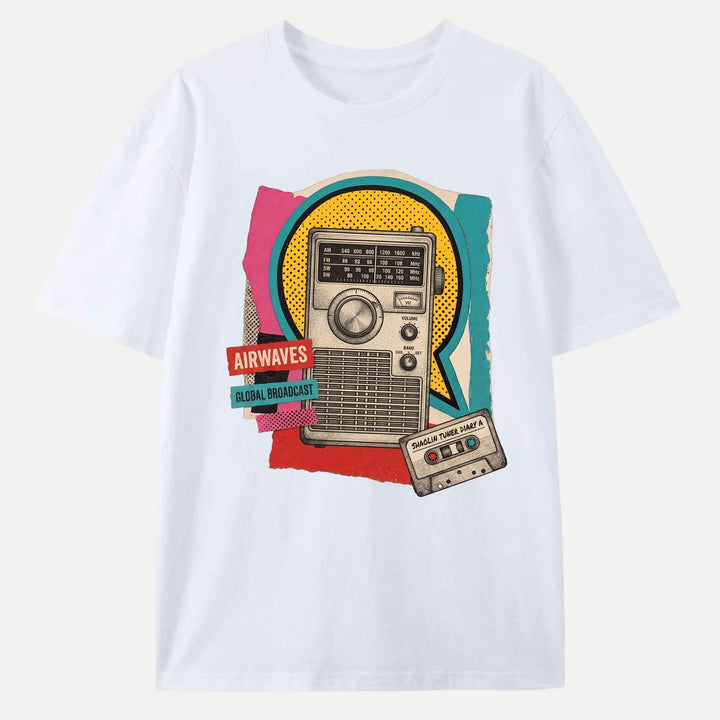 Retro Radio Cassette T-Shirt