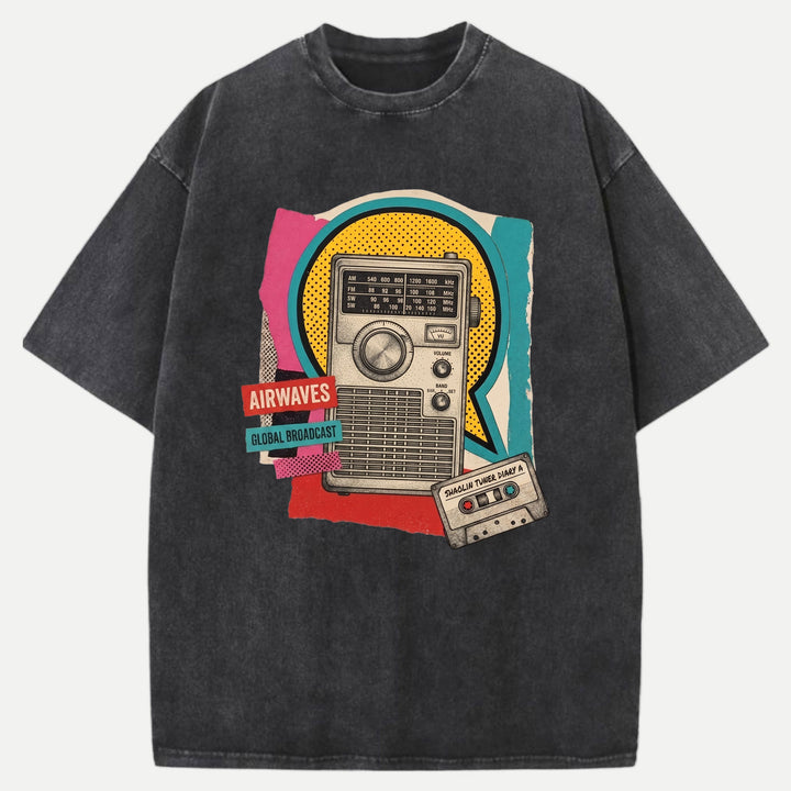 Retro Radio Cassette T-Shirt