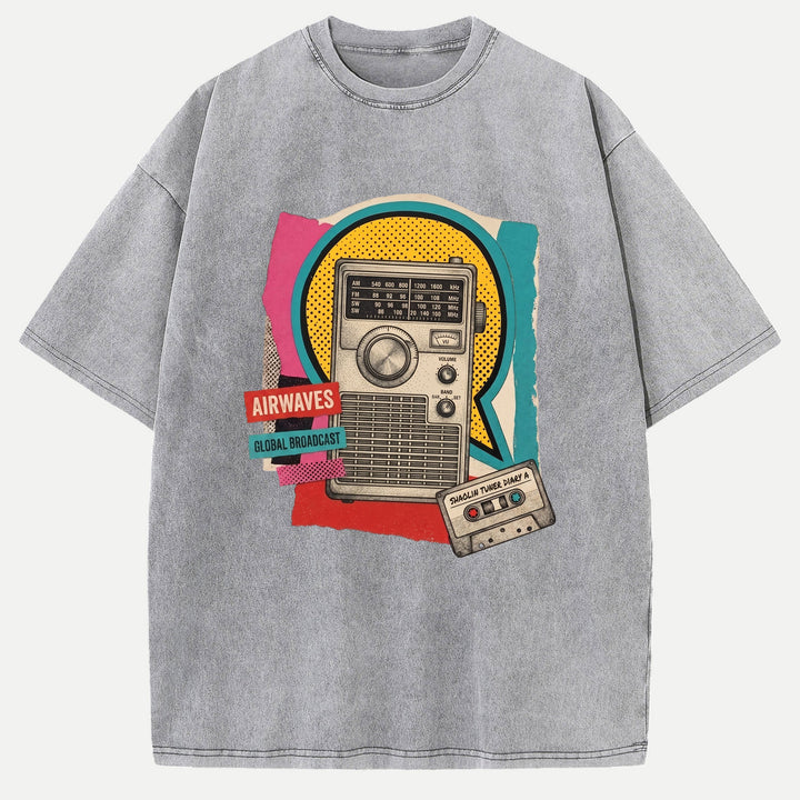 Retro Radio Cassette T-Shirt