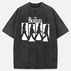 Retro Music Walking Silhouette Hoodie