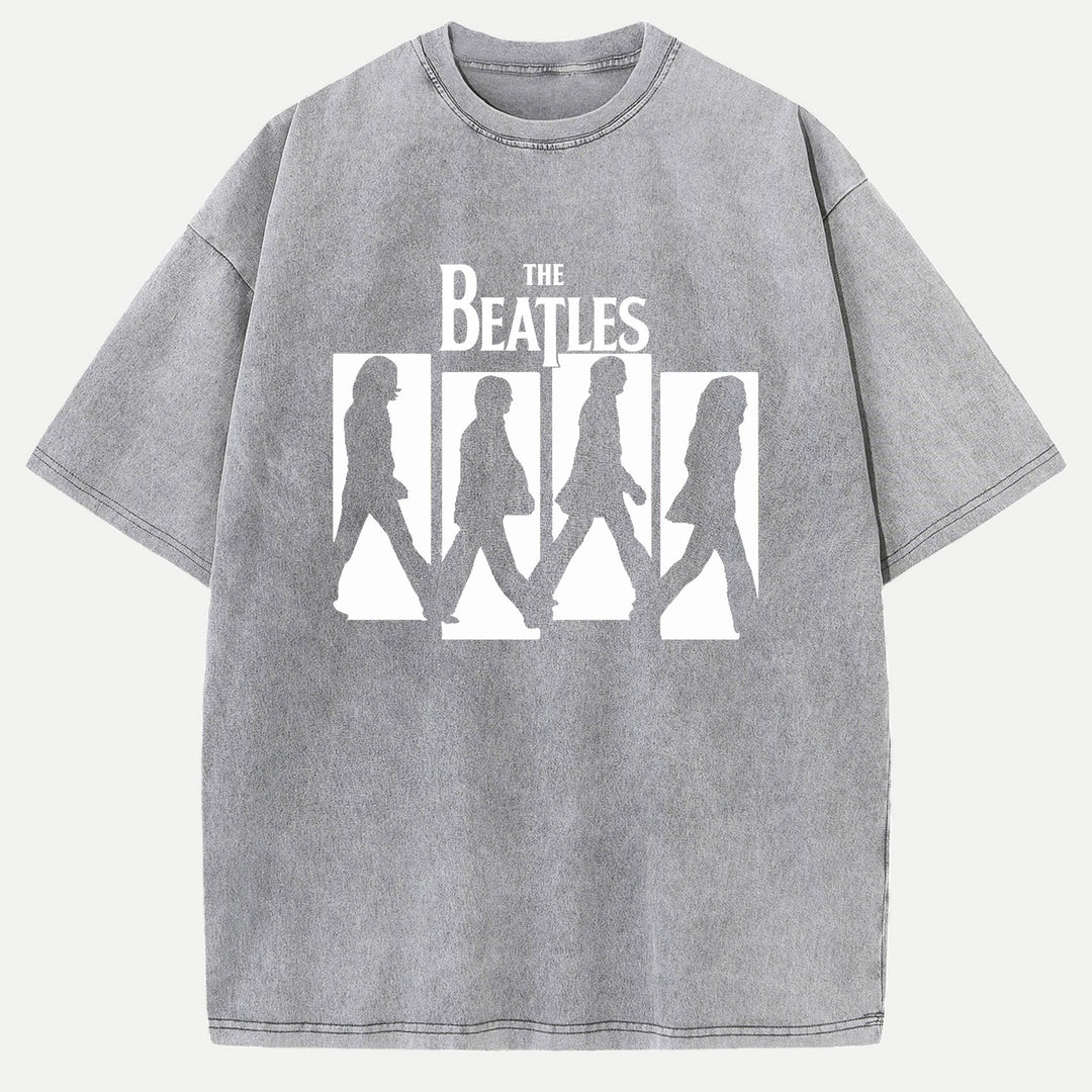 Retro Music Walking Silhouette Hoodie