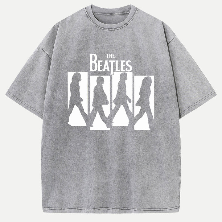 Retro Music Walking Silhouette Hoodie