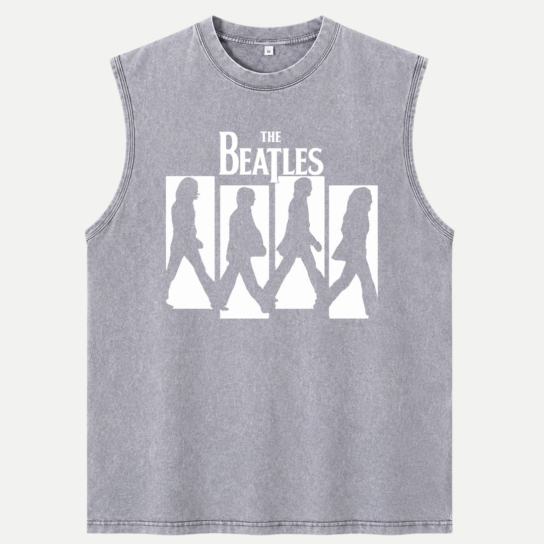 Retro Music Walking Silhouette Hoodie