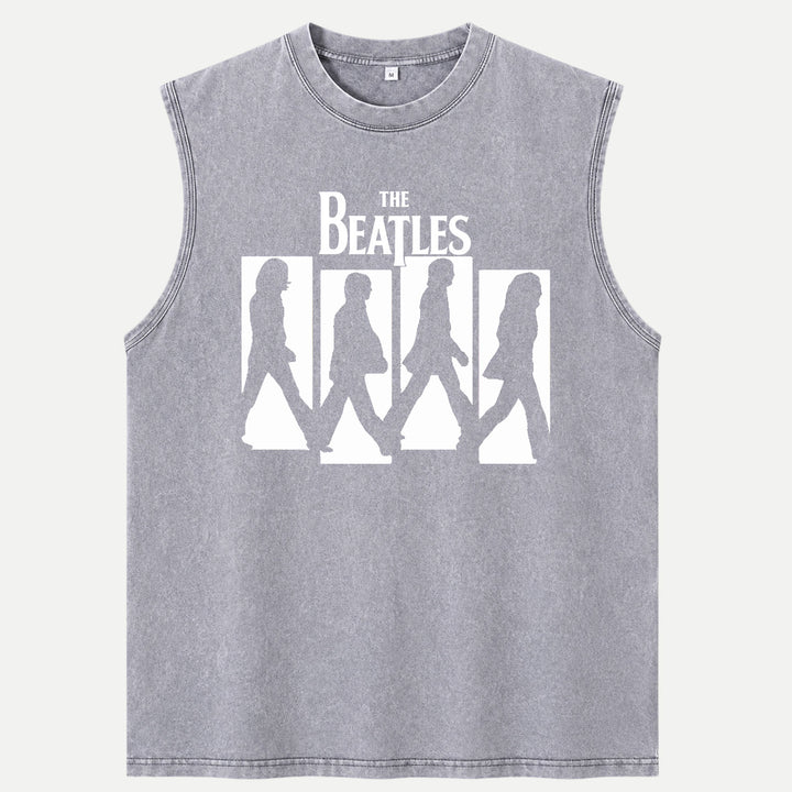 Retro Music Walking Silhouette Hoodie