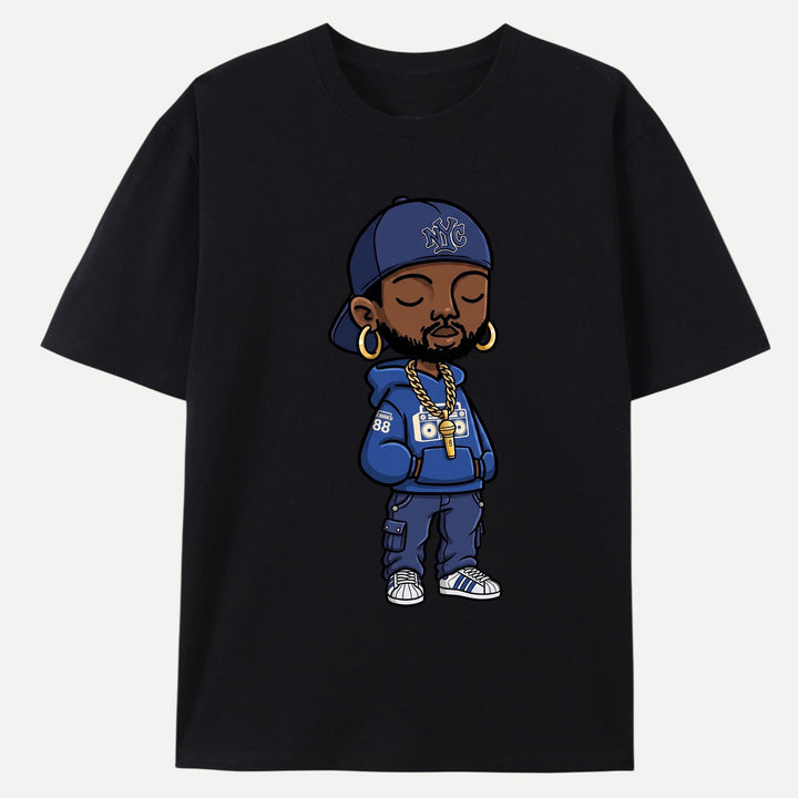 New York Hip-Hop Character T-Shirt
