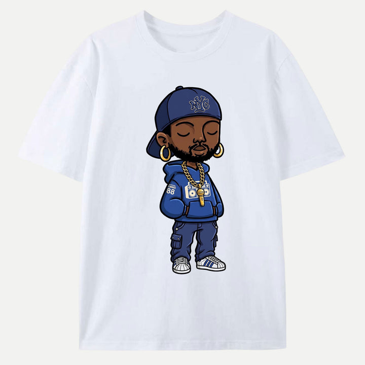 New York Hip-Hop Character T-Shirt