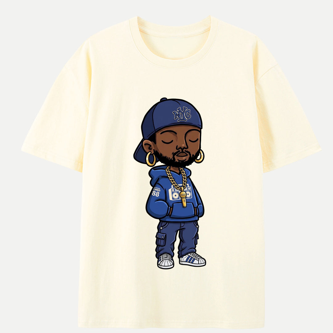 New York Hip-Hop Character T-Shirt