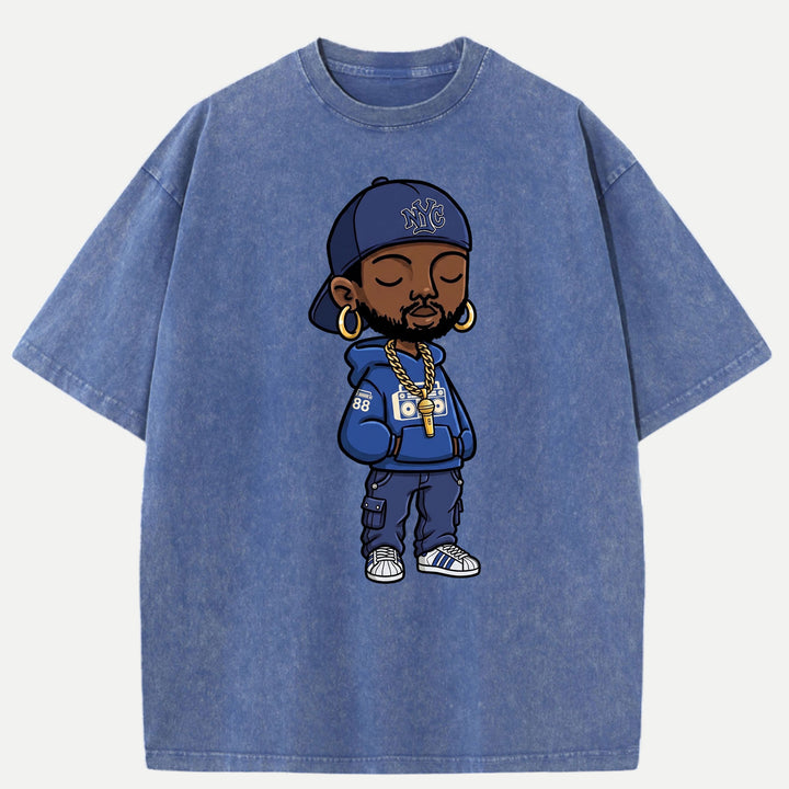 New York Hip-Hop Character T-Shirt