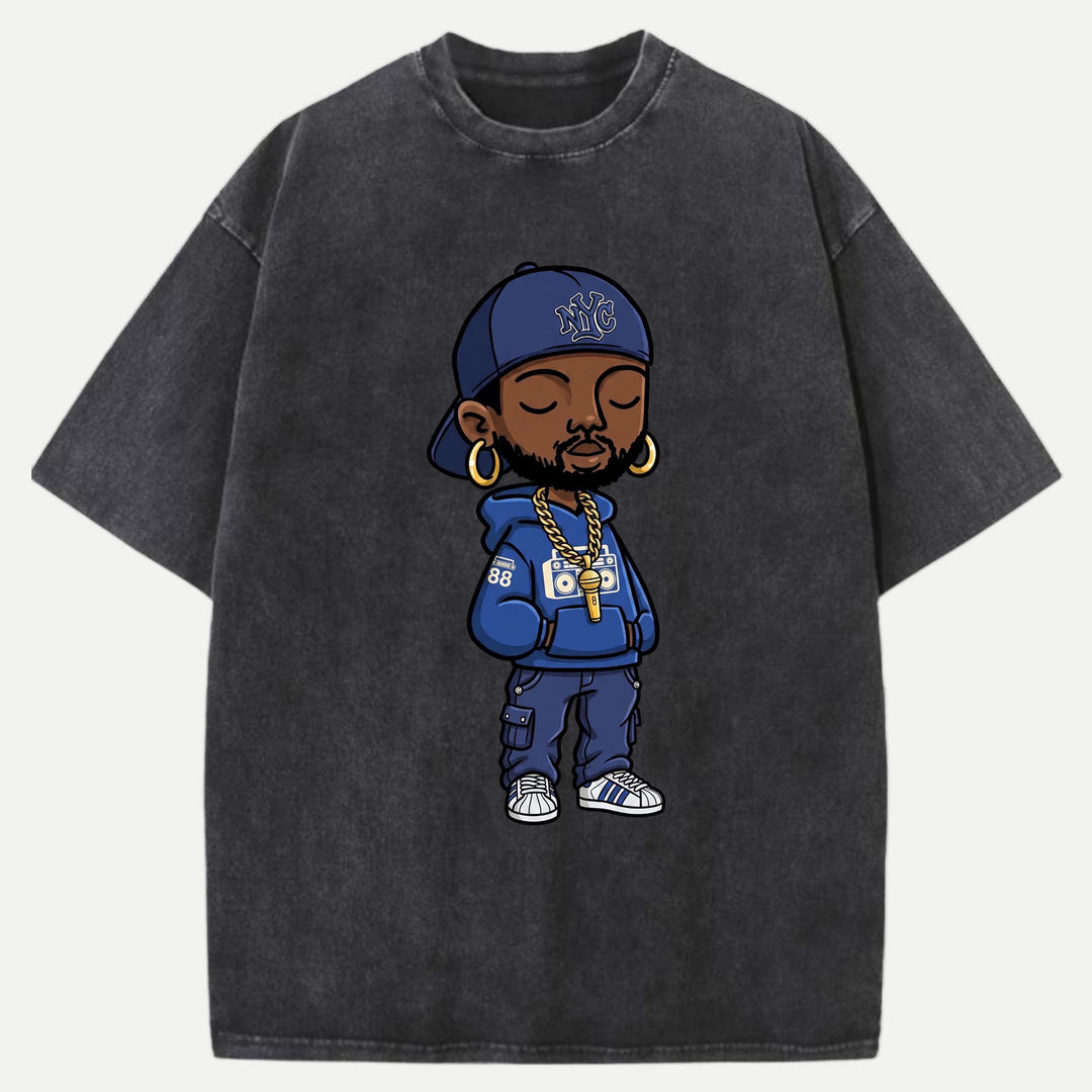 New York Hip-Hop Character T-Shirt