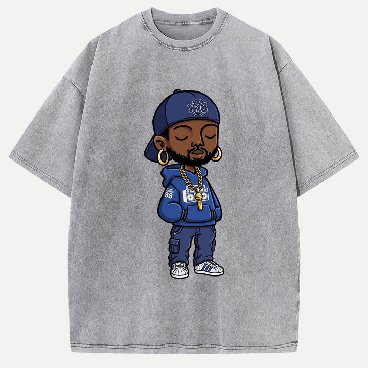 New York Hip-Hop Character T-Shirt