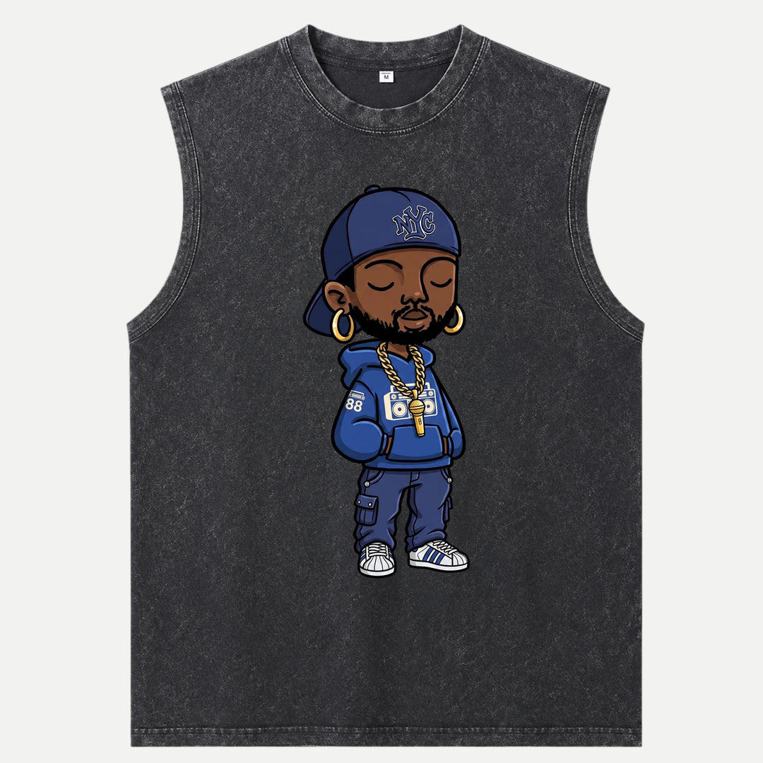 New York Hip-Hop Character T-Shirt