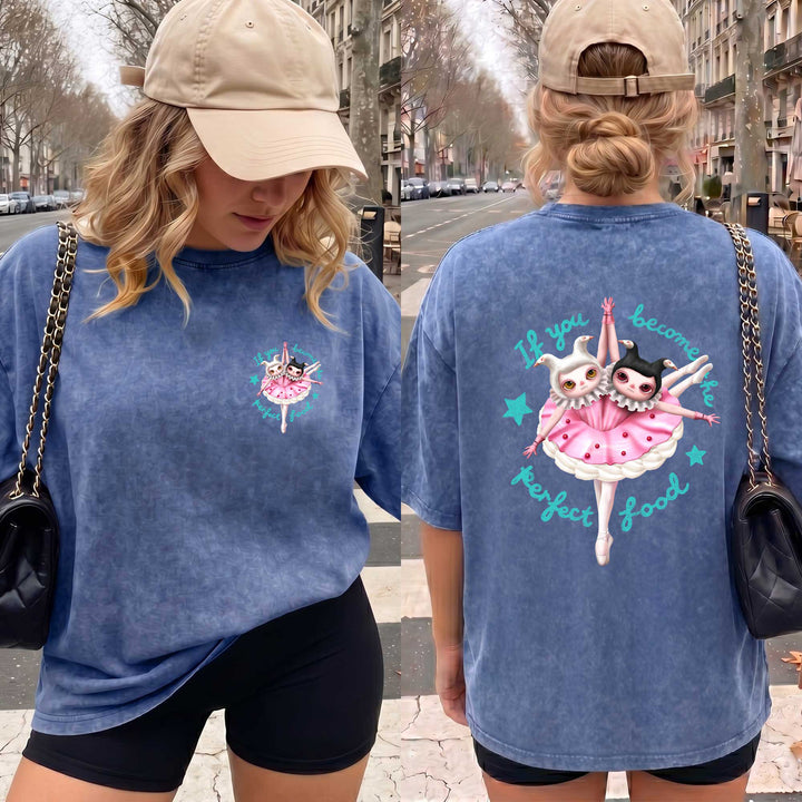 Lemme-If you become the perfect food Vintage Tee