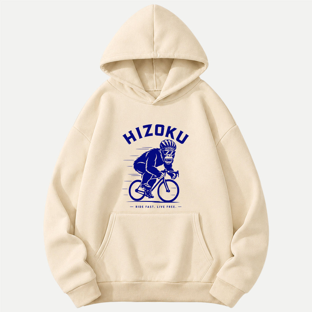 Hizoku Gorilla Cycling Hoodie