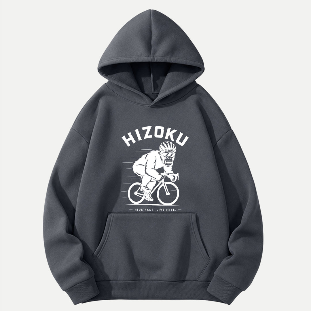 Hizoku Gorilla Cycling Hoodie