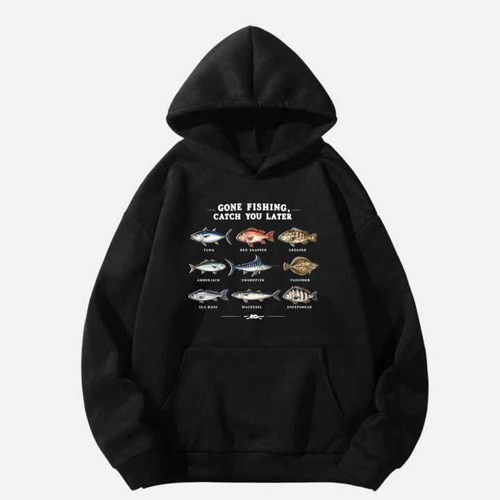 Gone Fishing Catch You Later T-Shirt