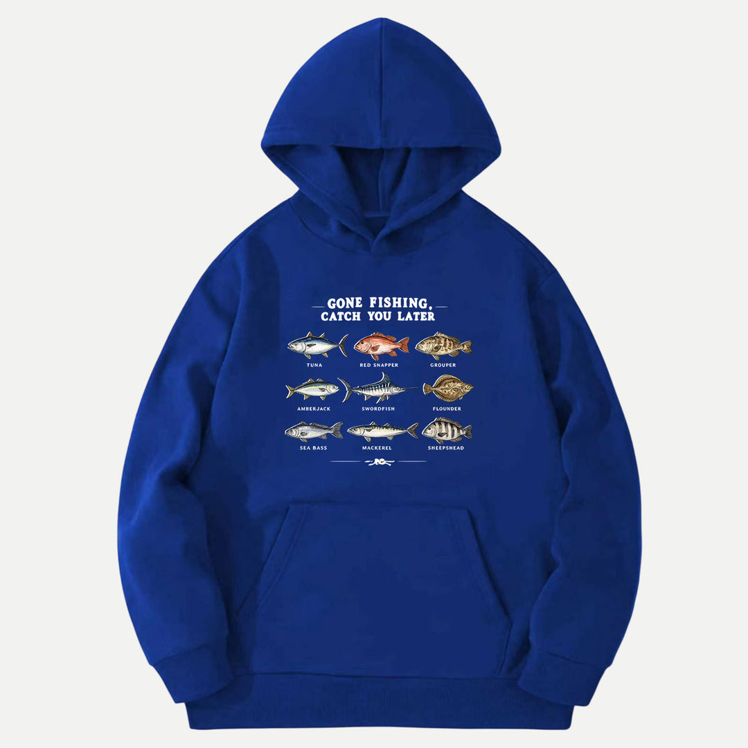 Gone Fishing Catch You Later T-Shirt