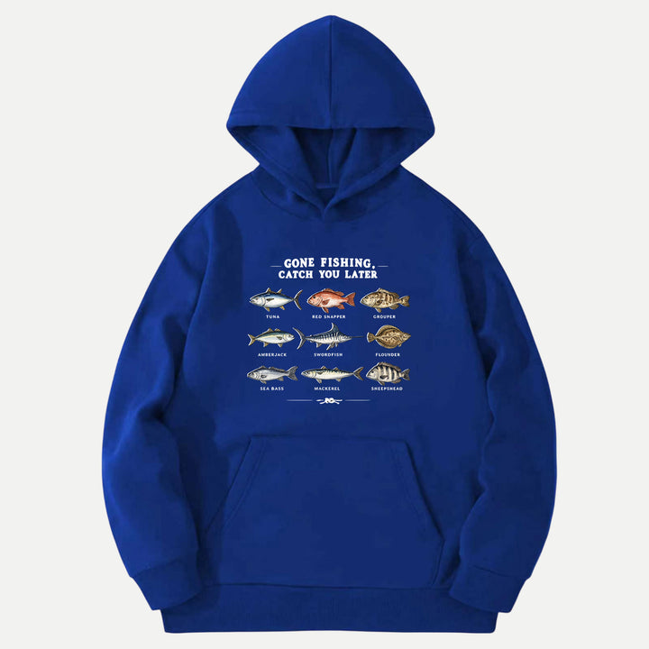 Gone Fishing Catch You Later T-Shirt