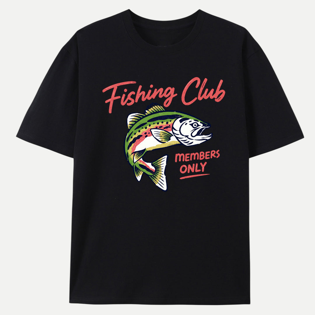 Fishing Club Members Only T-Shirt
