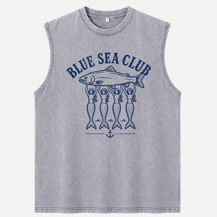 Blue Sea Club Mermaid Hoodie