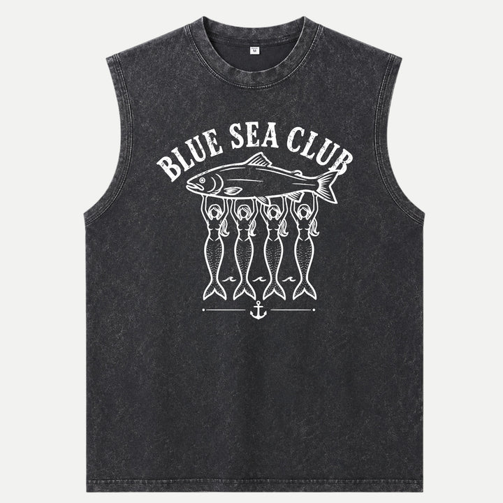 Blue Sea Club Mermaid Hoodie