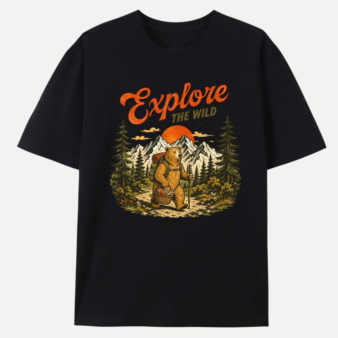 Explore The Wild Bear T-Shirt