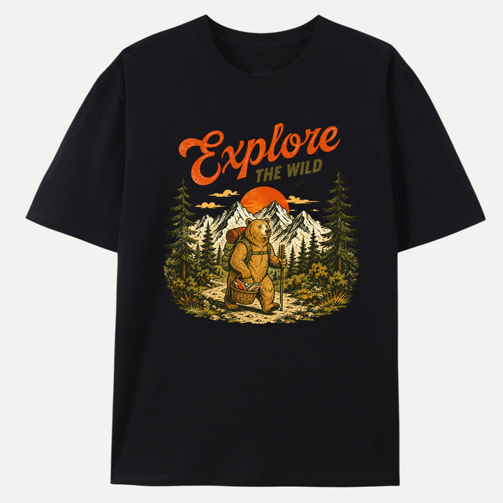 Explore The Wild Bear T-Shirt