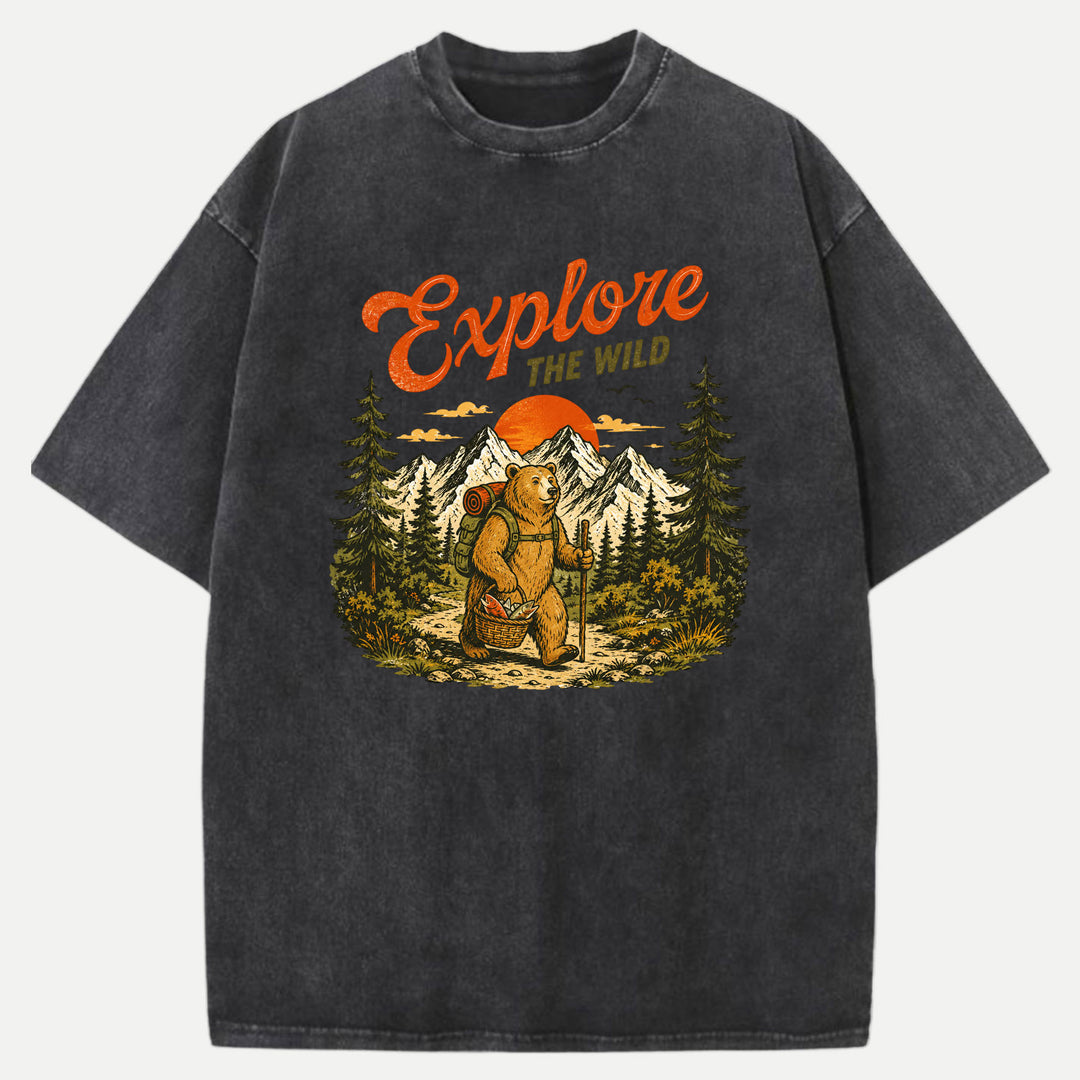 Explore The Wild Bear T-Shirt