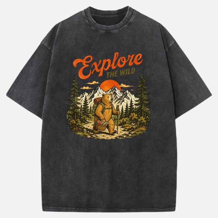 Explore The Wild Bear T-Shirt